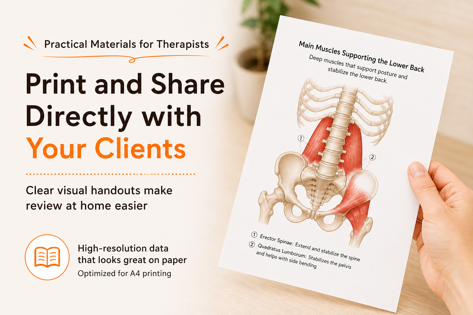 Print and hand directly to your patients